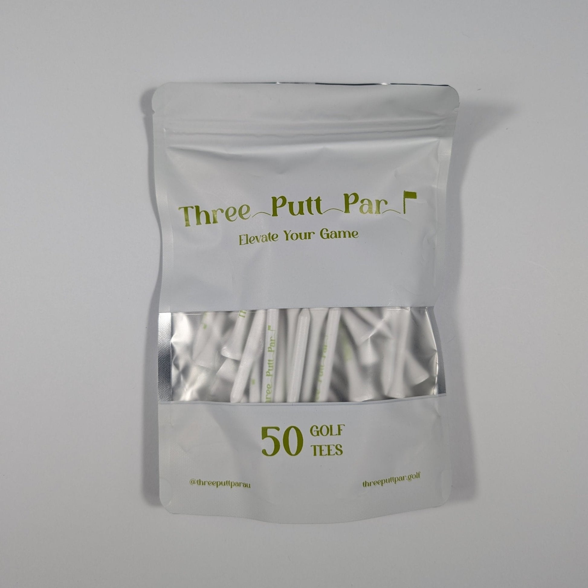 Three Putt Par | Golf Tees - 50 Pack