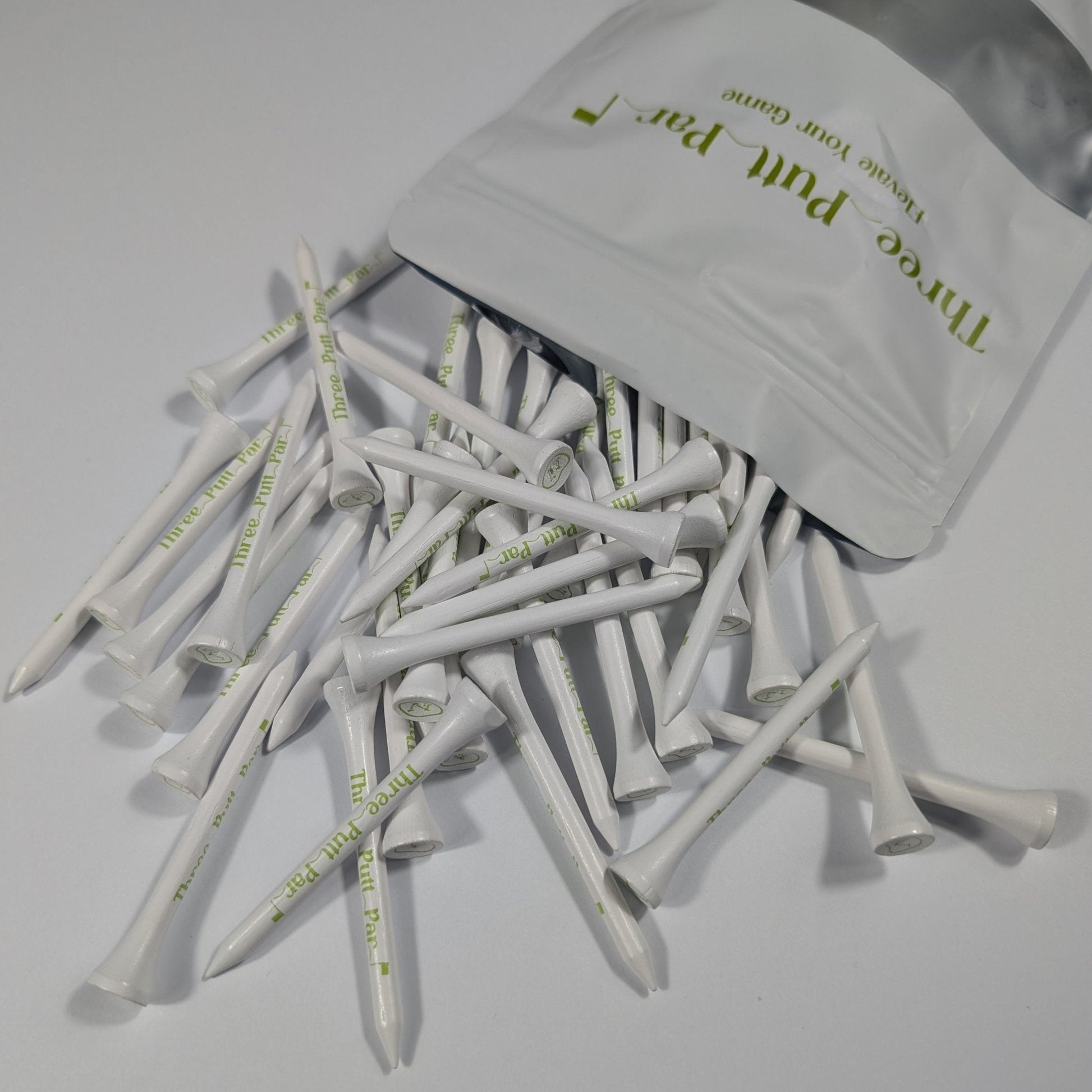 Three Putt Par | Golf Tees - 50 Pack