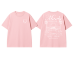 Salmon Pink Manly Country Club Oversize Tee