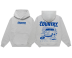 Grey Manly Country Club Hoodie