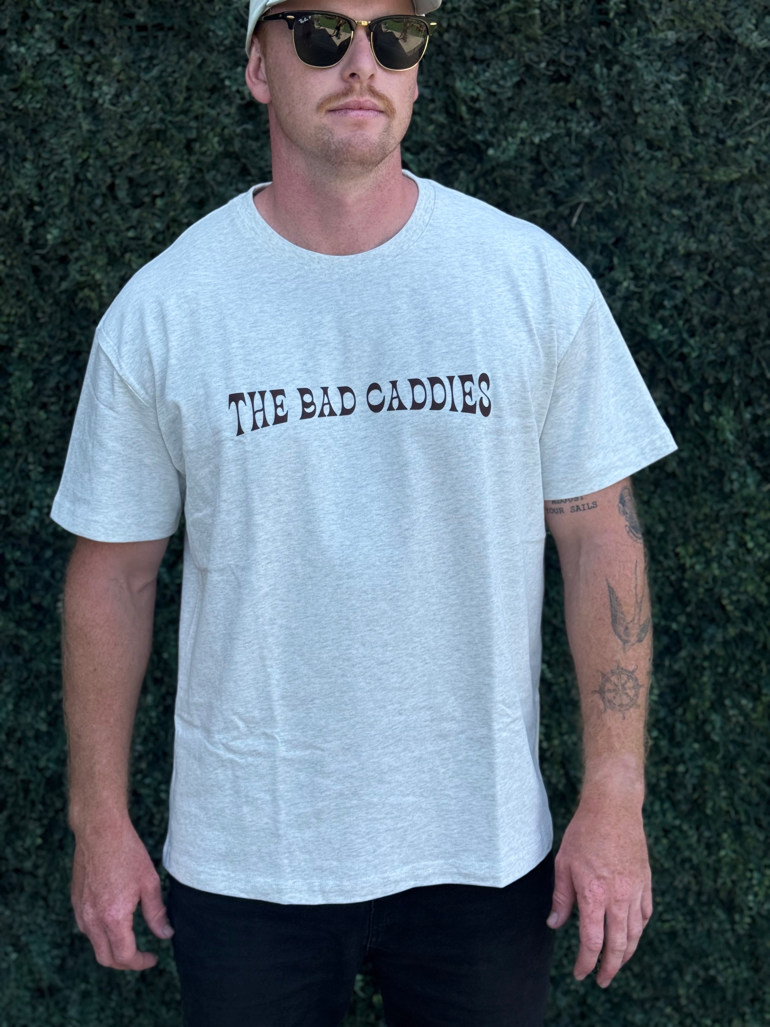 The Caddie T-Shirt | Grey Marle | Heavyweight