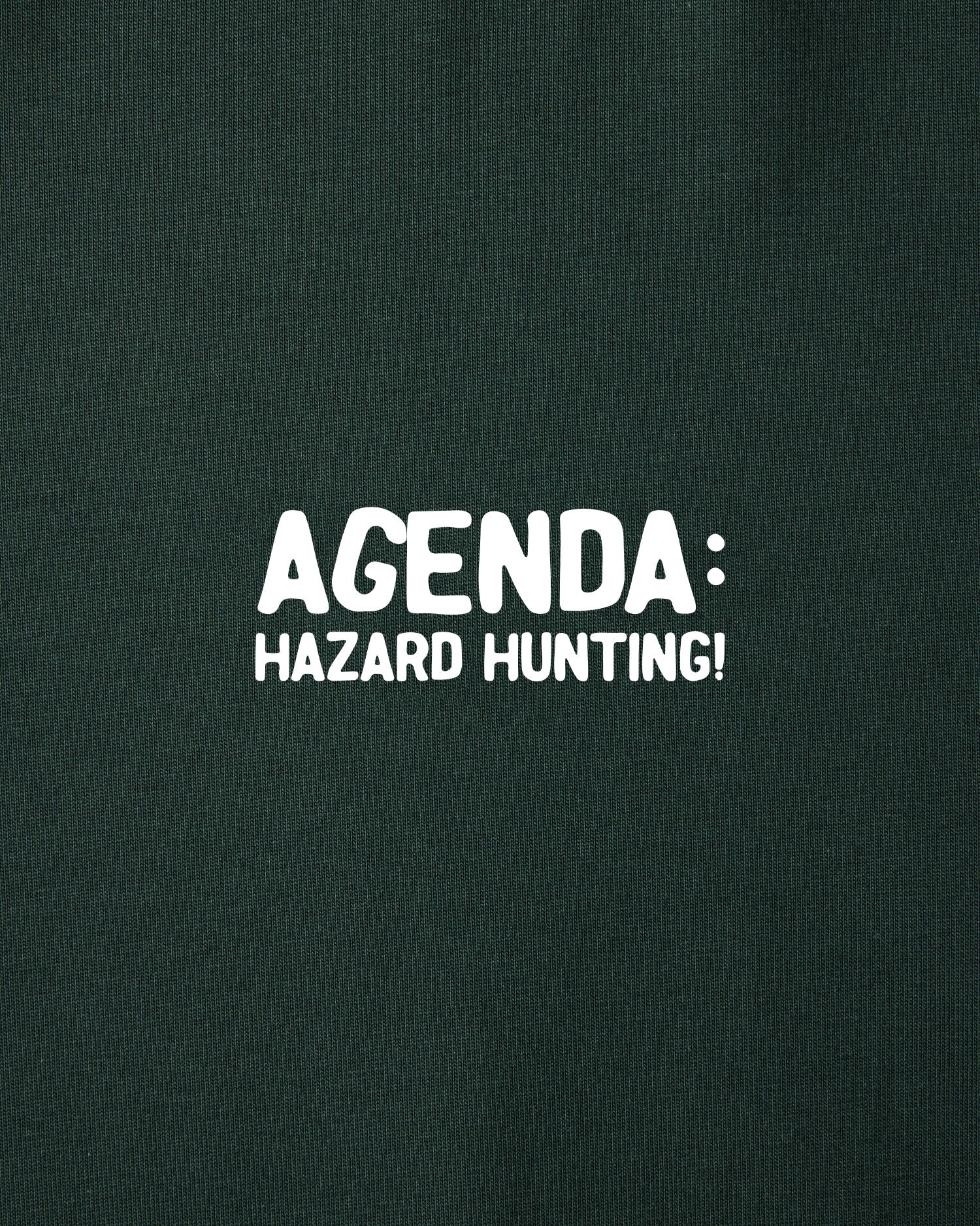 Hazard Hunters | Agenda Tee