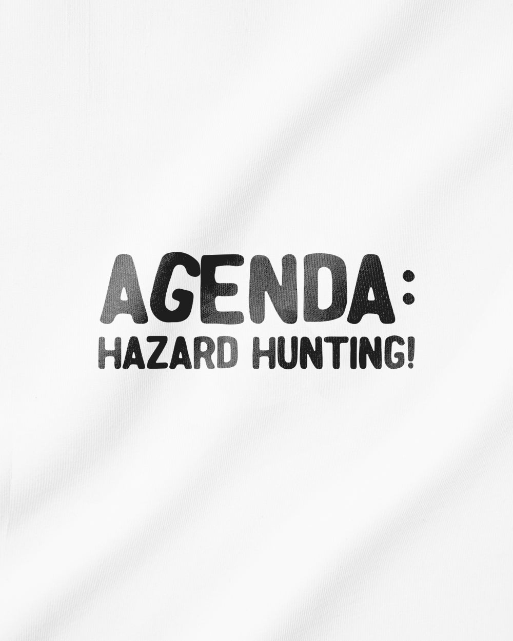 Hazard Hunters | Agenda Tee