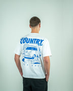 White Manly Country Club Oversize Tee