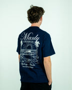 Navy Manly Country Club Oversize Tee