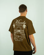 Brown Manly Country Club Oversize Tee