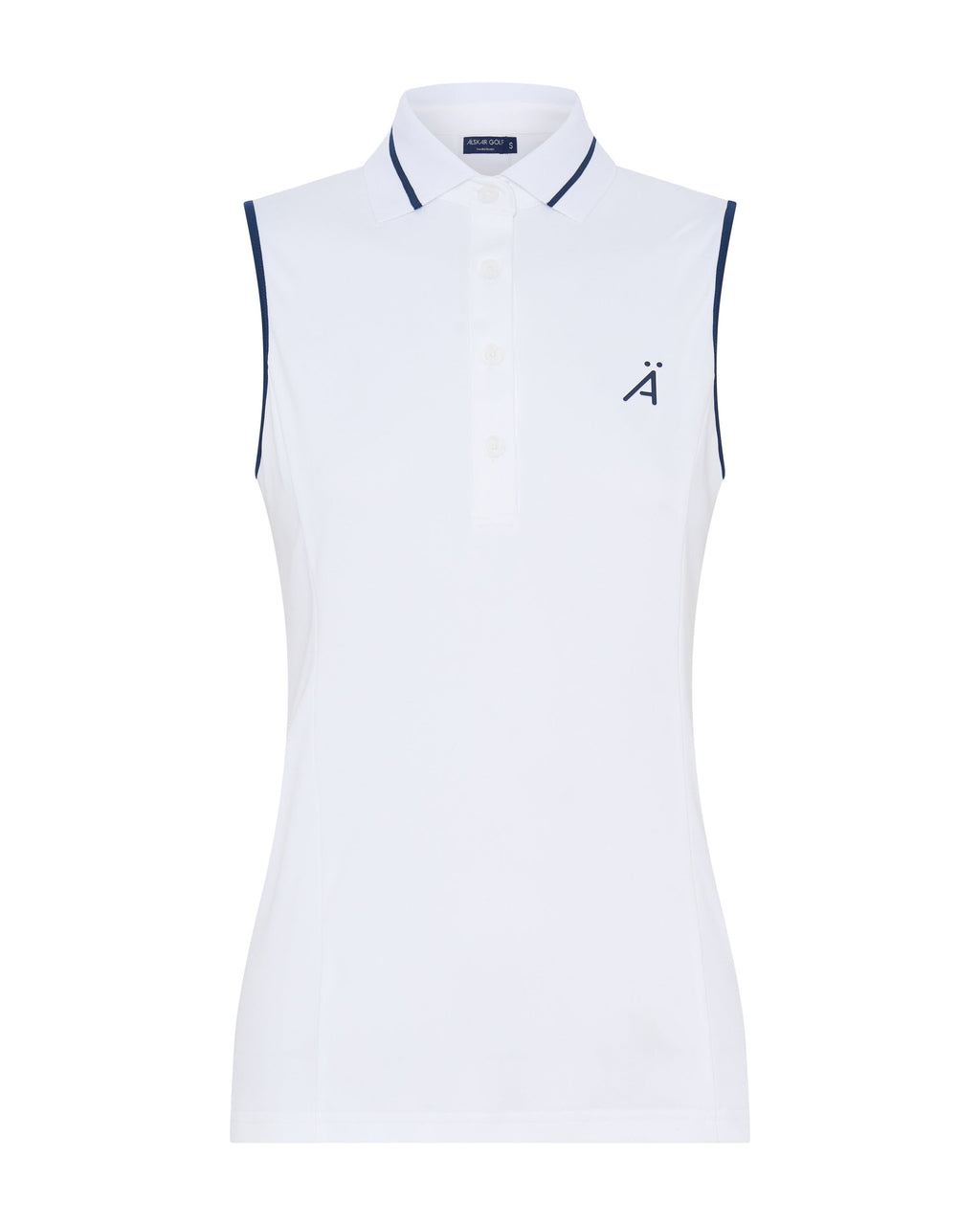 Lydia Sleeveless Top - Bright White
