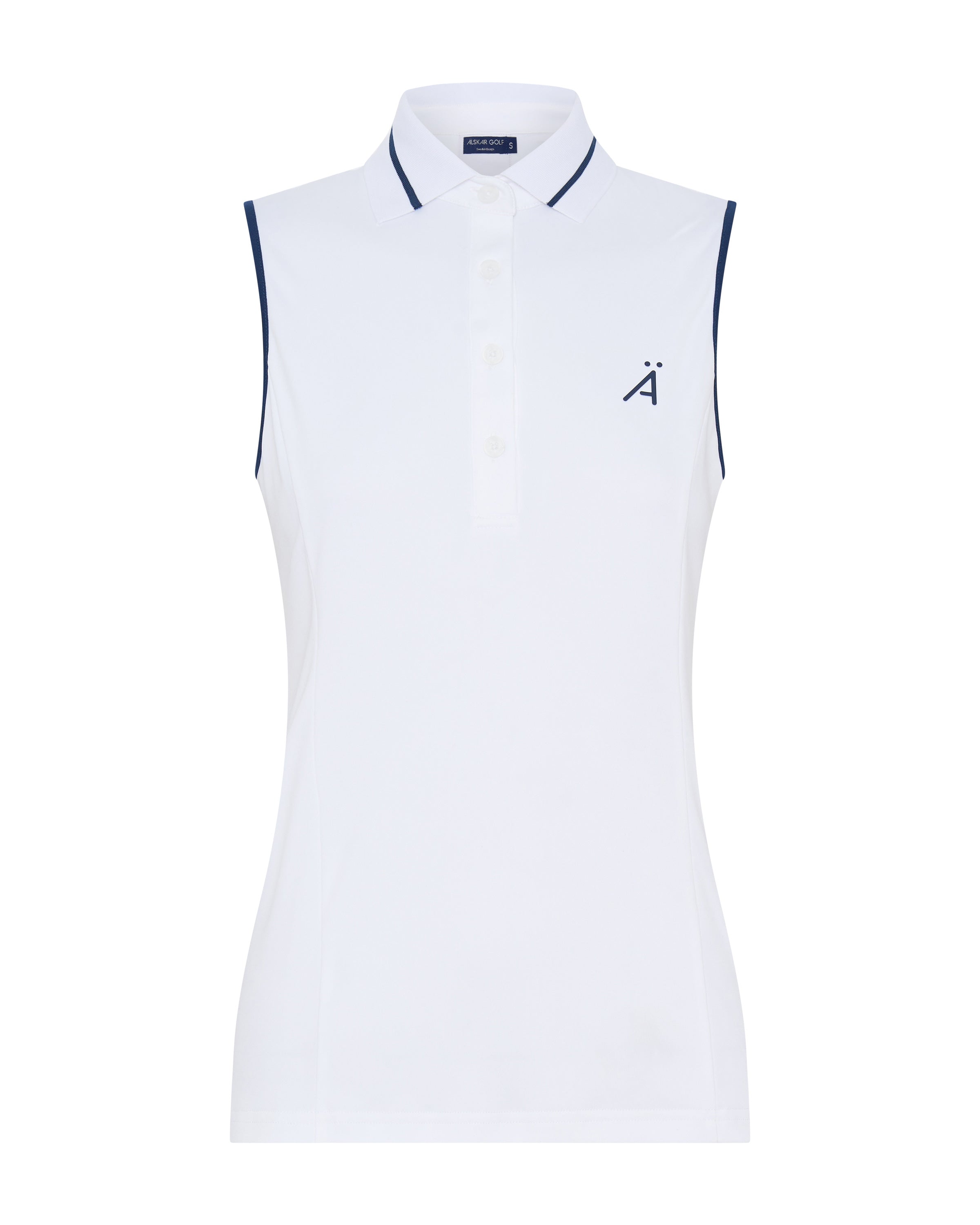 Lydia Sleeveless Top - Bright White