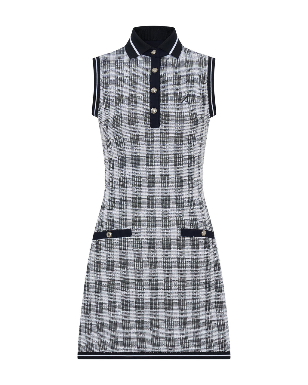 Audrey Dress - Black Check