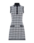Audrey Dress - Black Check