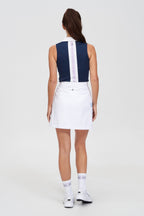 Ladies golf skirt in white Alska Golf