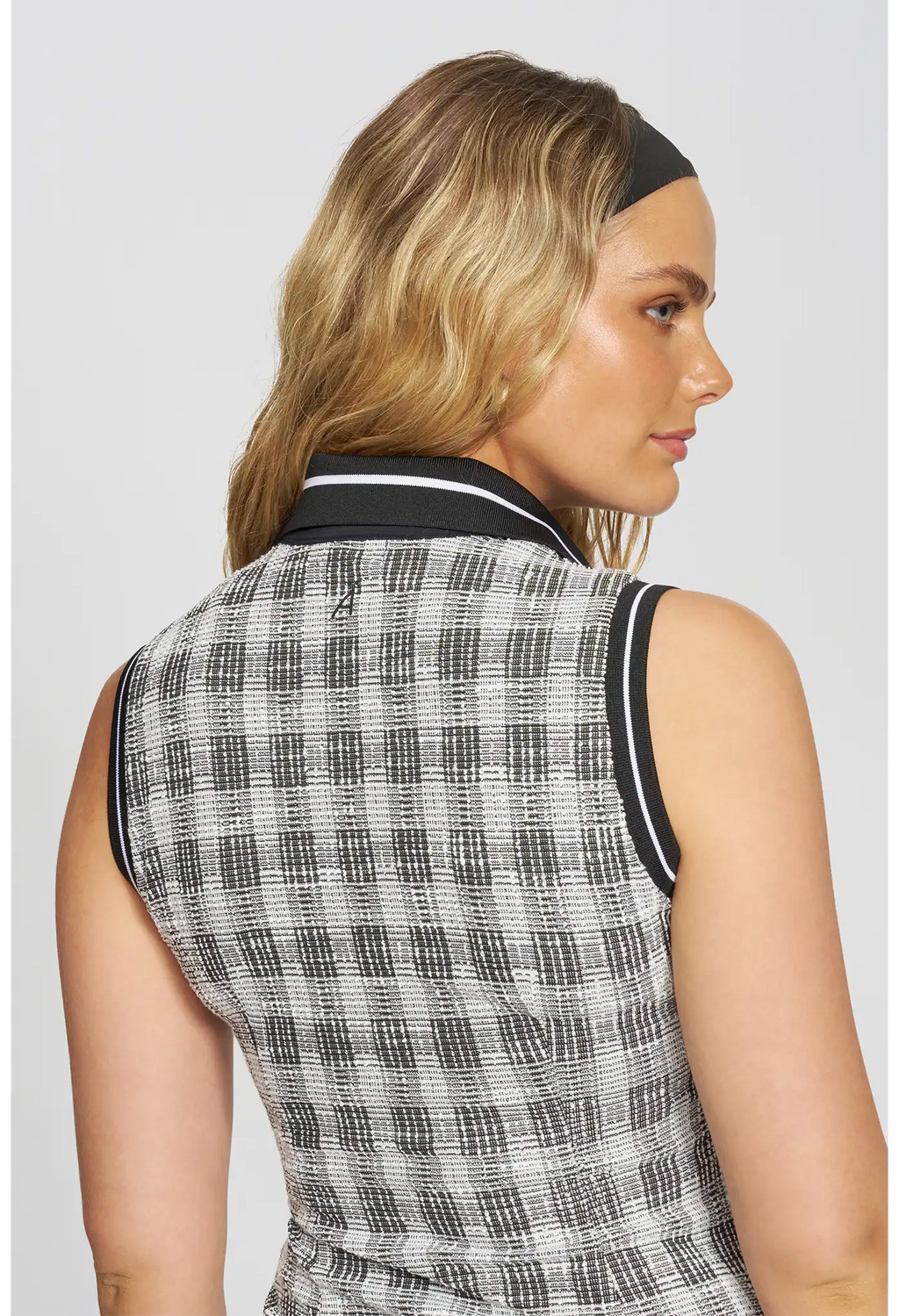Audrey Dress - Black Check