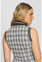 Audrey Dress - Black Check