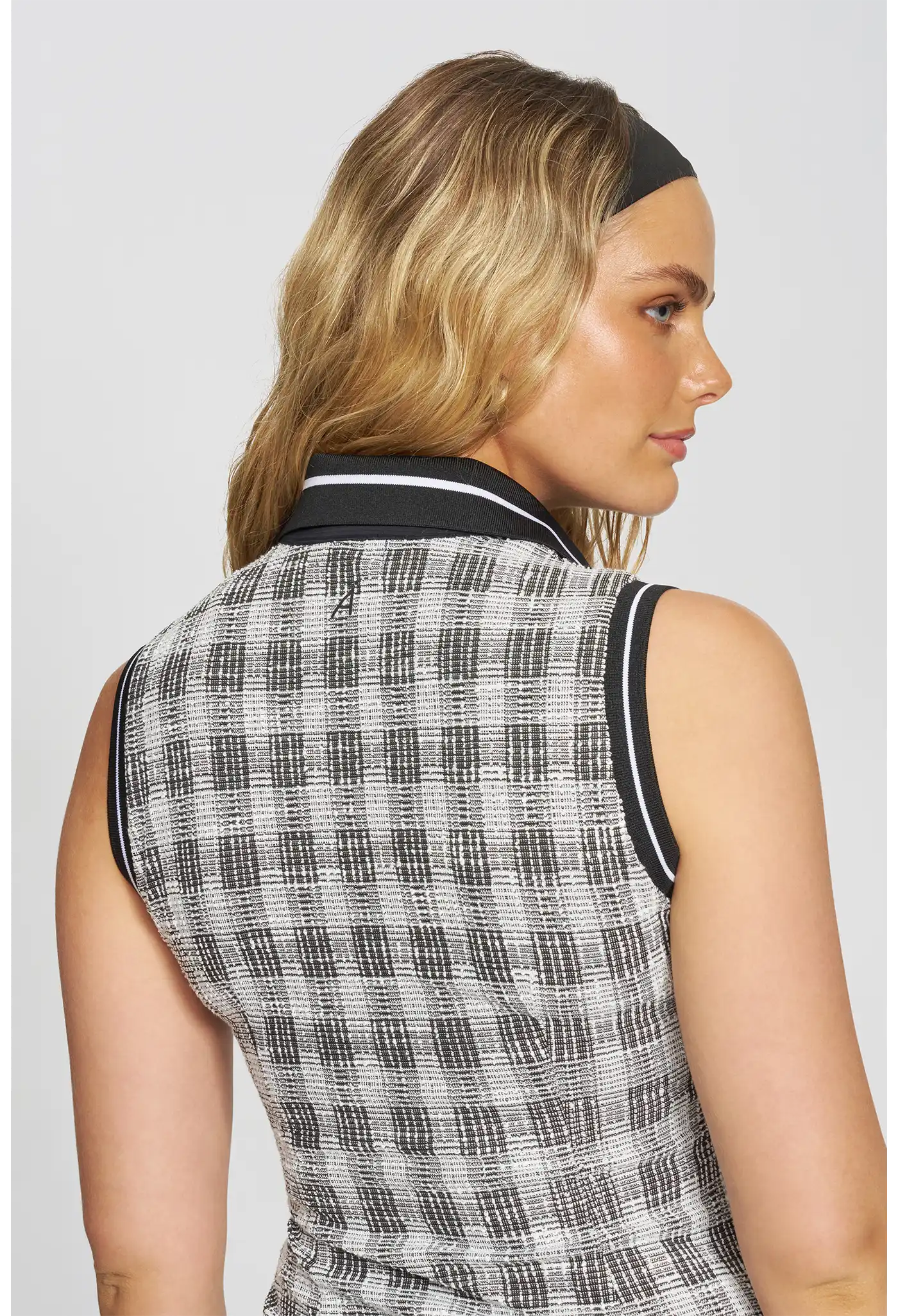 Audrey Dress - Black Check