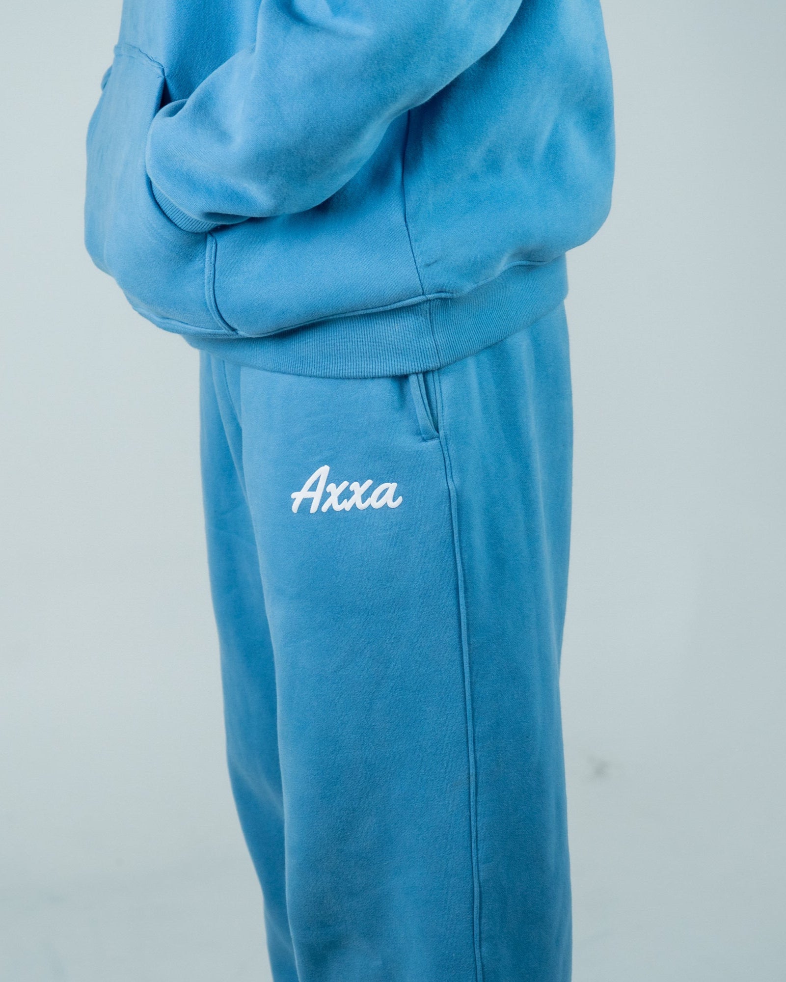 Light Blue Staple Trackies