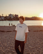 White Manly Country Club Oversize Tee