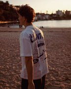 White Manly Country Club Oversize Tee