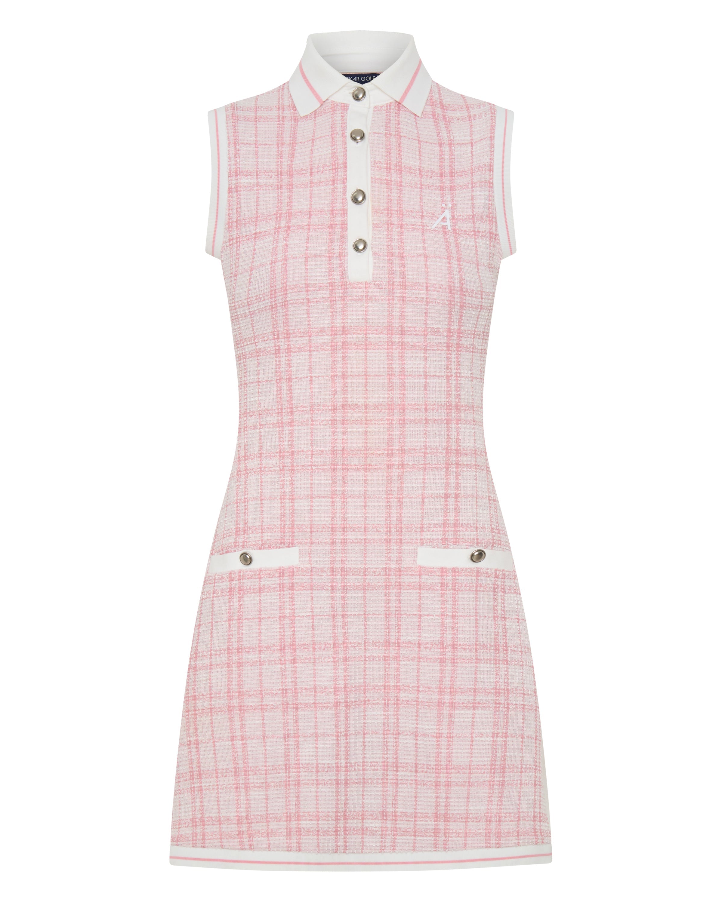 Audrey Dress - Pink Check