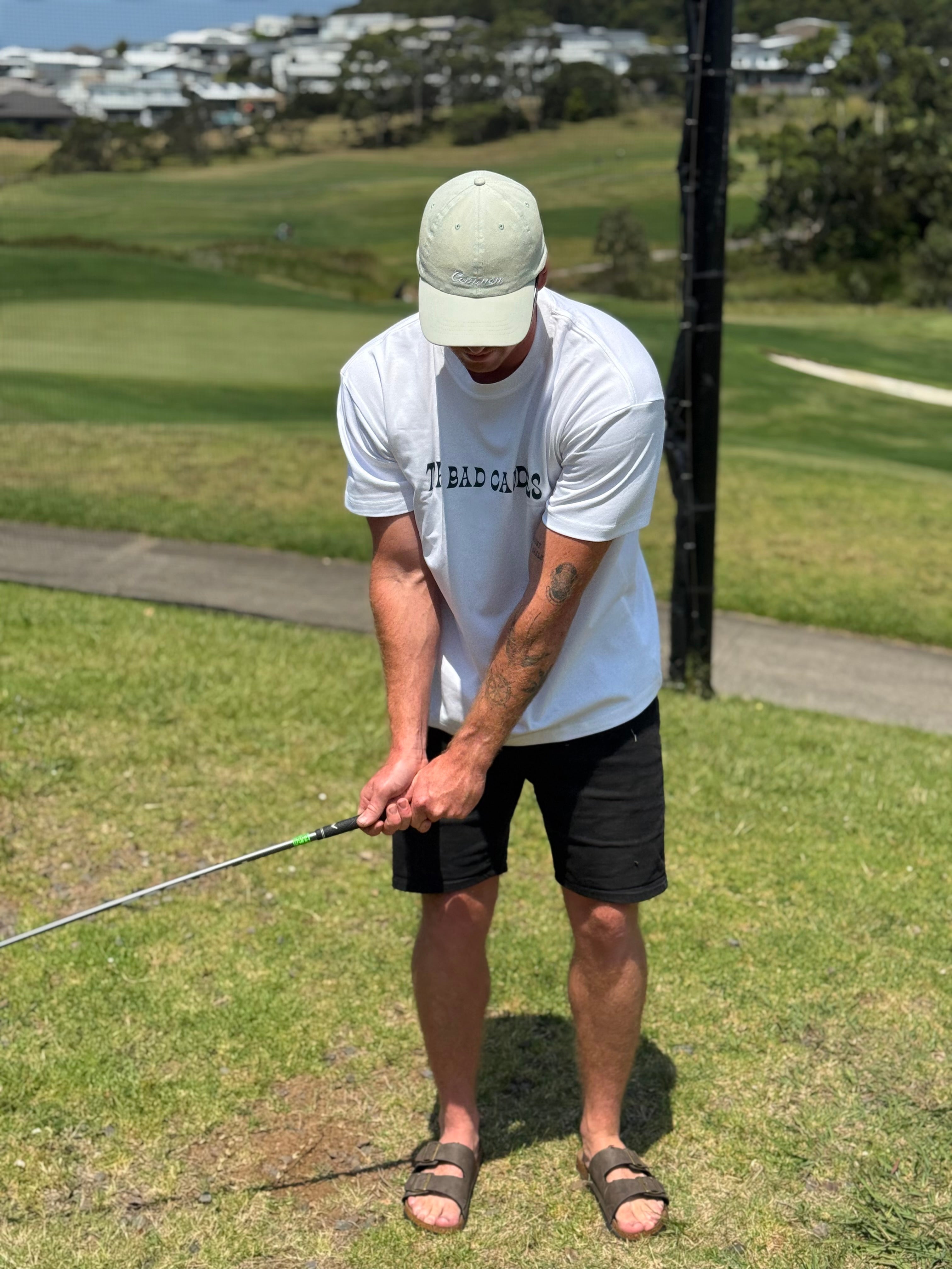 The Caddie T-Shirt | White | Heavyweight