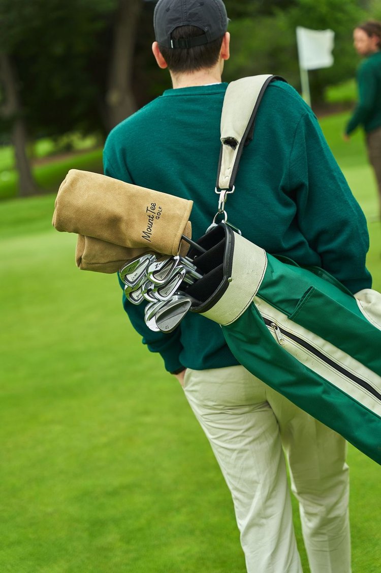 Driver Headcover - Brown Suede