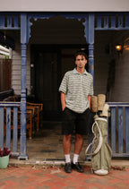 Peninsula Pleated Shorts - Black