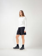 LONG SLEEVE KNITTED POLO