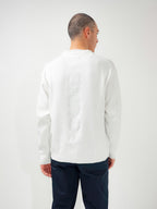 LONG SLEEVE KNITTED POLO