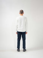 LONG SLEEVE KNITTED POLO