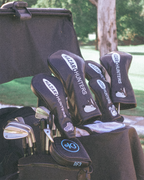 Hazard Hunters Global Headcover Set — Hunter, Chippy and Bunkie character driver and wood covers