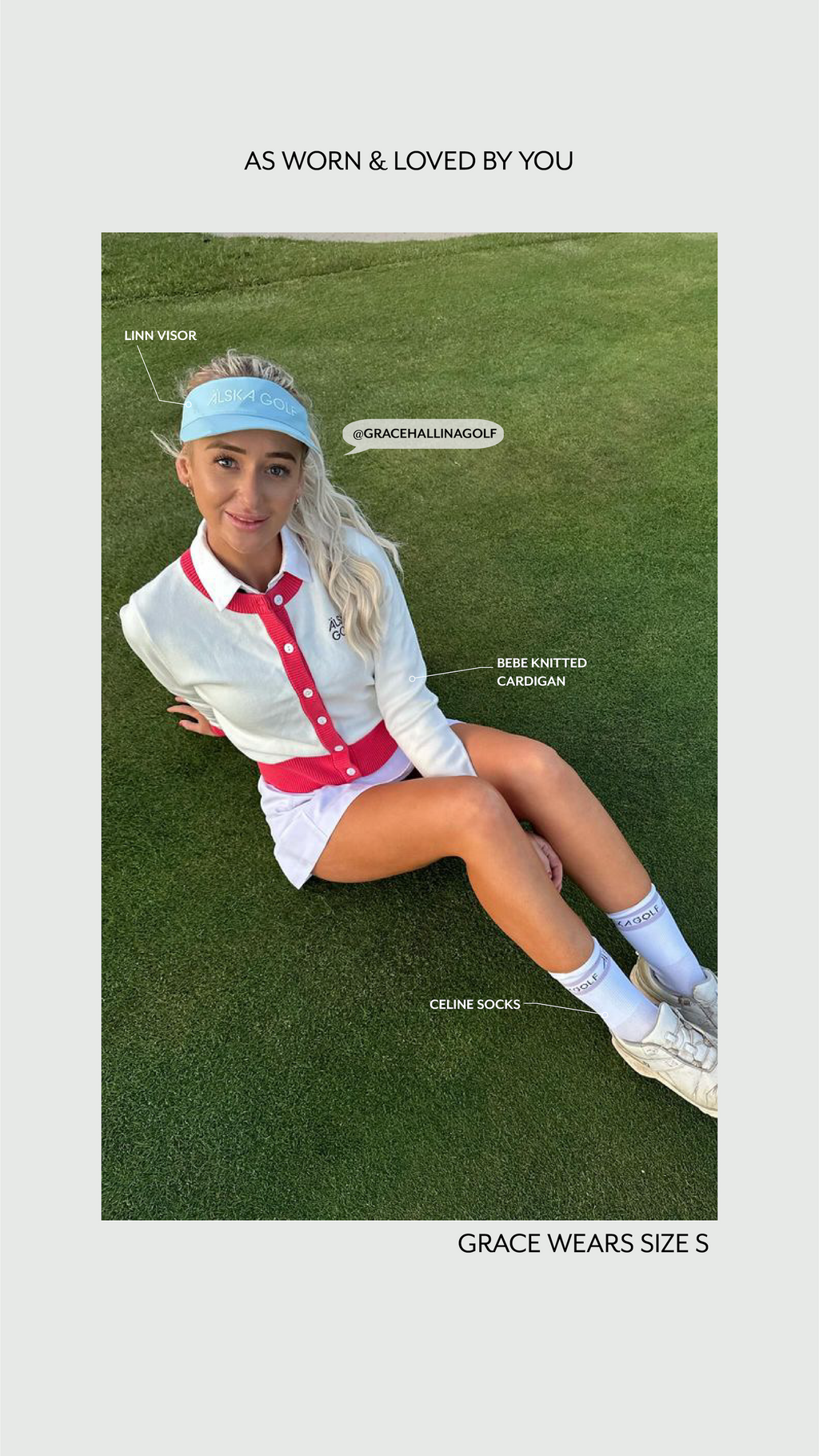 Älskar Golf | Bebe Knitted Cardigan