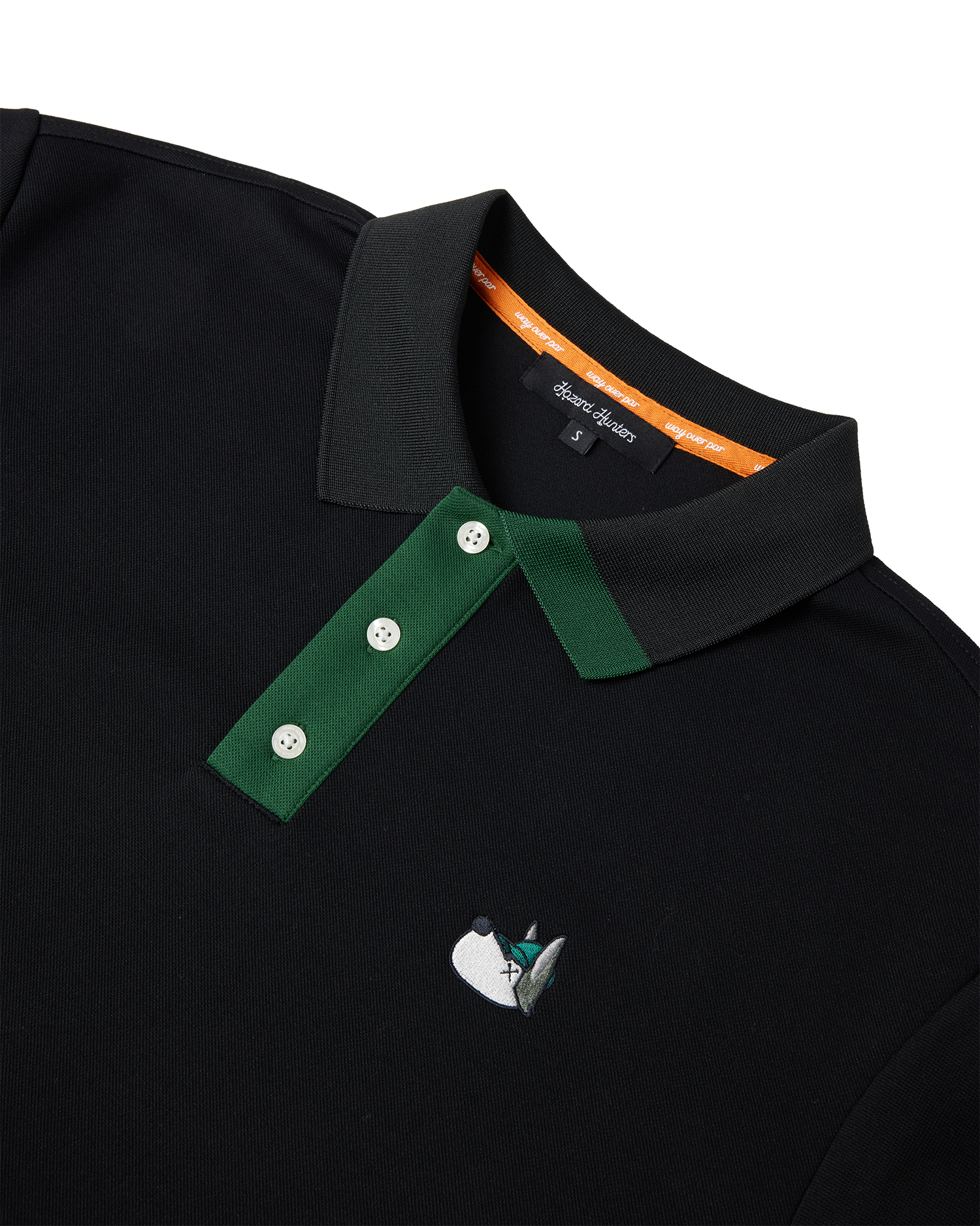 Women's Black Hunter Polo