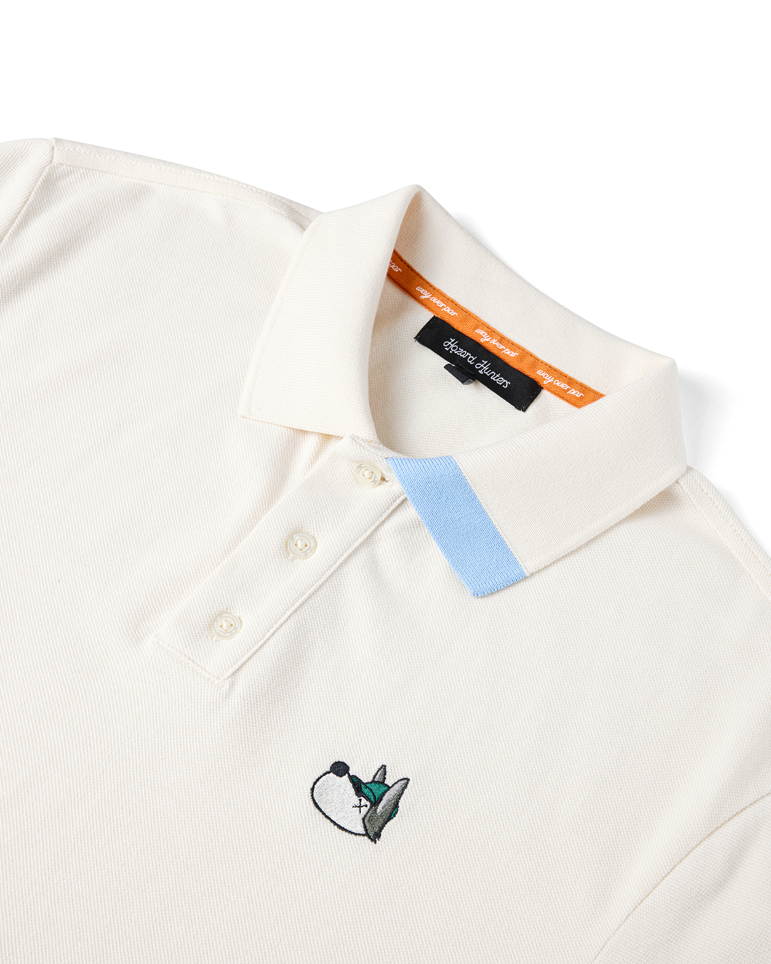Hazard Hunters | Cream Hunter Polo