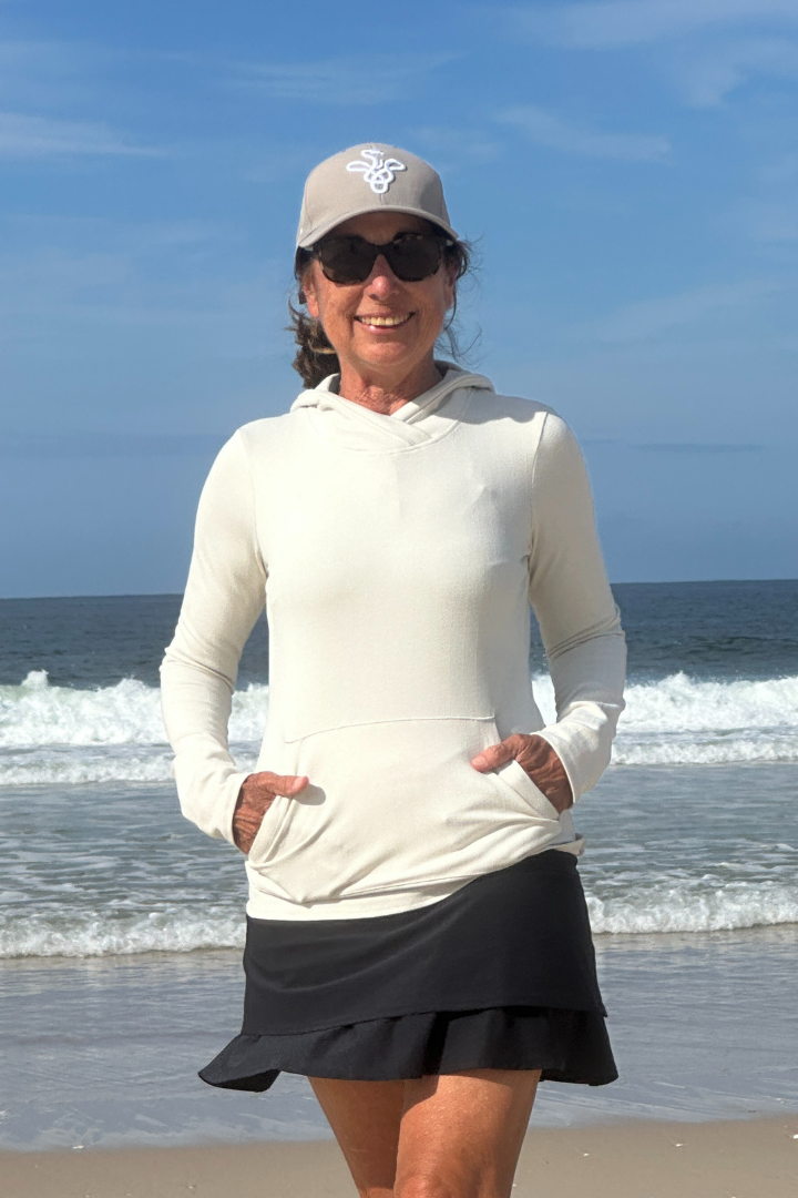 Red Belly Active | Hoodie — Sand