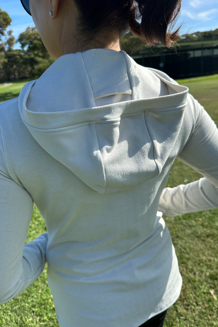 Red Belly Active | Hoodie — Sand