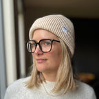 Waffle knit Beanie - Alpine Oat