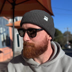 Waffle knit Beanie - Storm