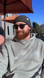 Waffle knit Beanie - Storm