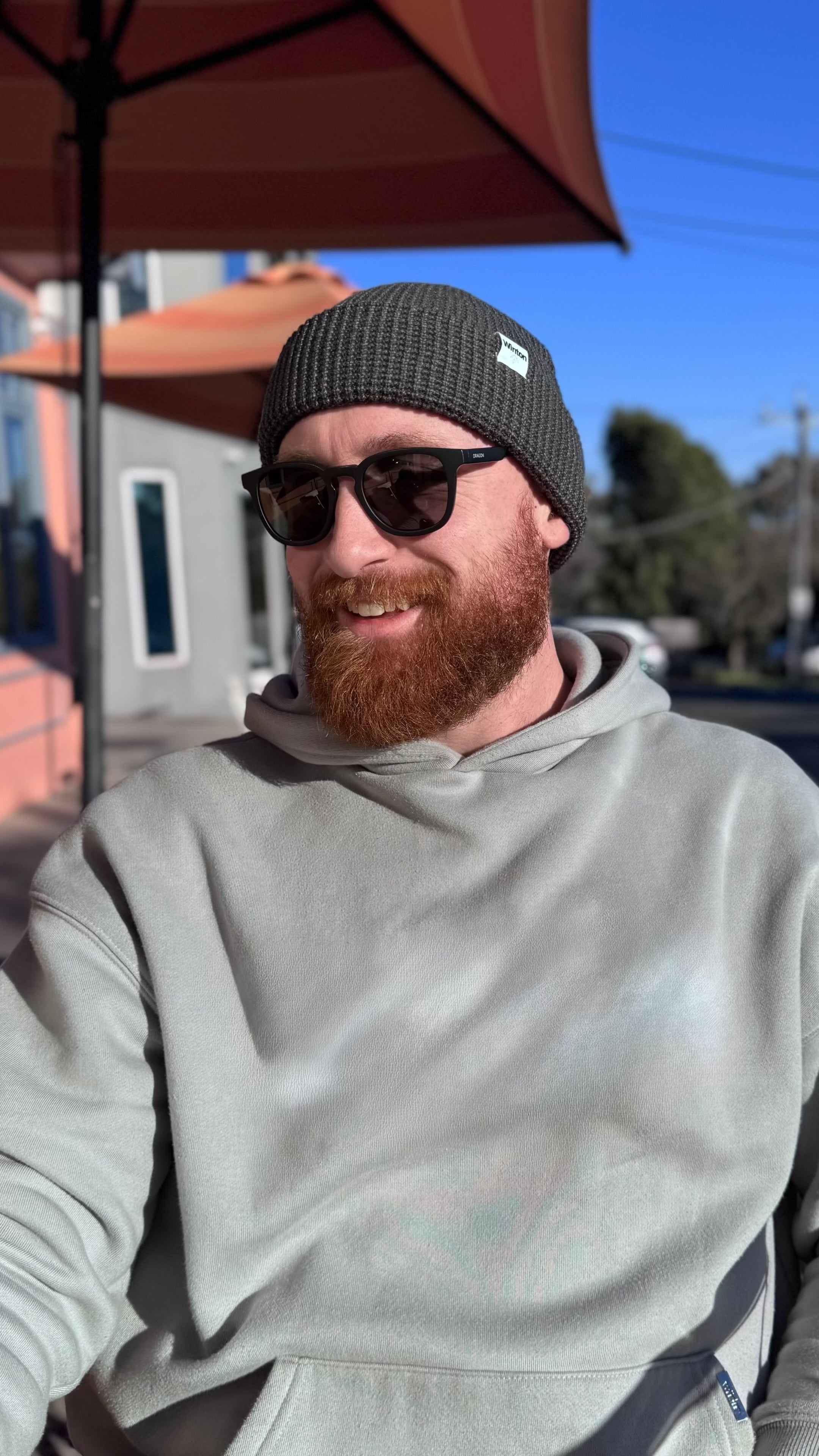 Waffle knit Beanie - Storm