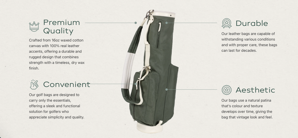 The Nomad – Green/Cream