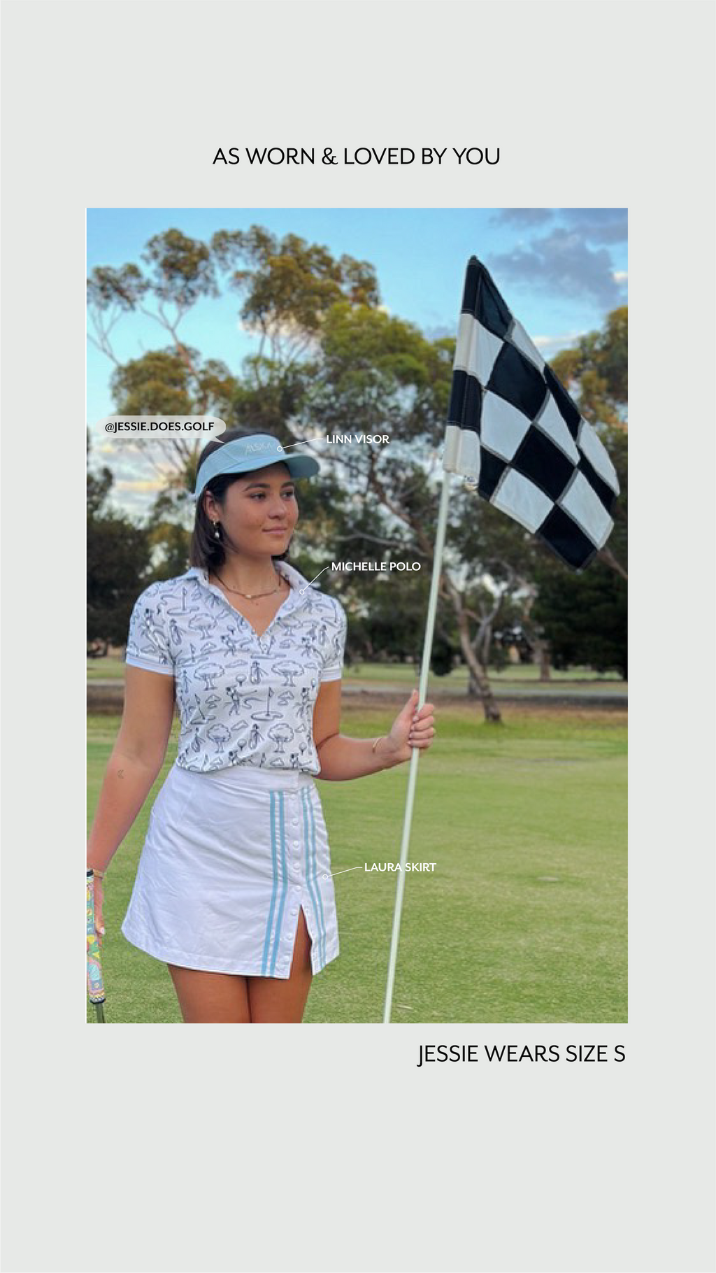Älskar Golf | Laura Skirt