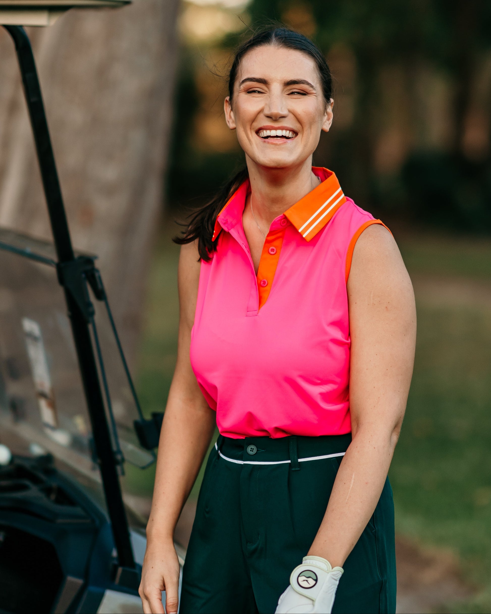 Linksy | Margie Polo Pink / Orange