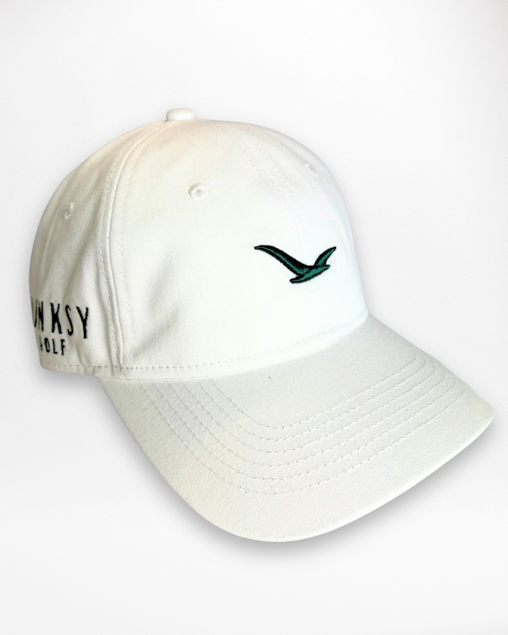 Linksy | Little Birdie Golf Cap White