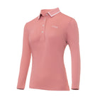 Pink Signature Polo Long Sleeve