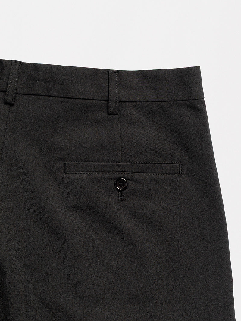 PLEATED PANTS | BLACK