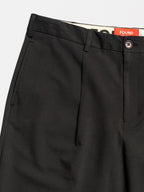 PLEATED PANTS | BLACK