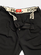 PLEATED PANTS | BLACK