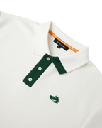 Men's Chippy Polo Cream detail