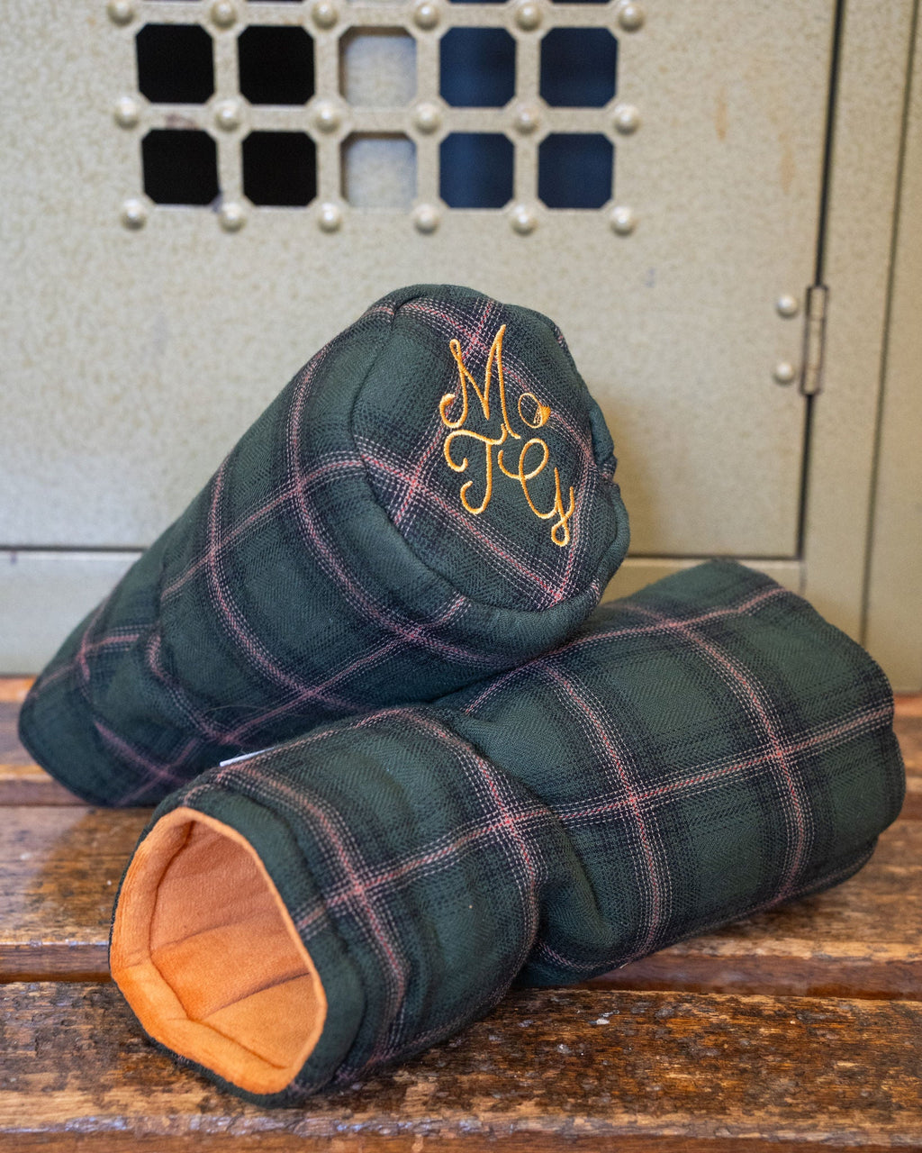 3 Wood Headcover - Green Tartan