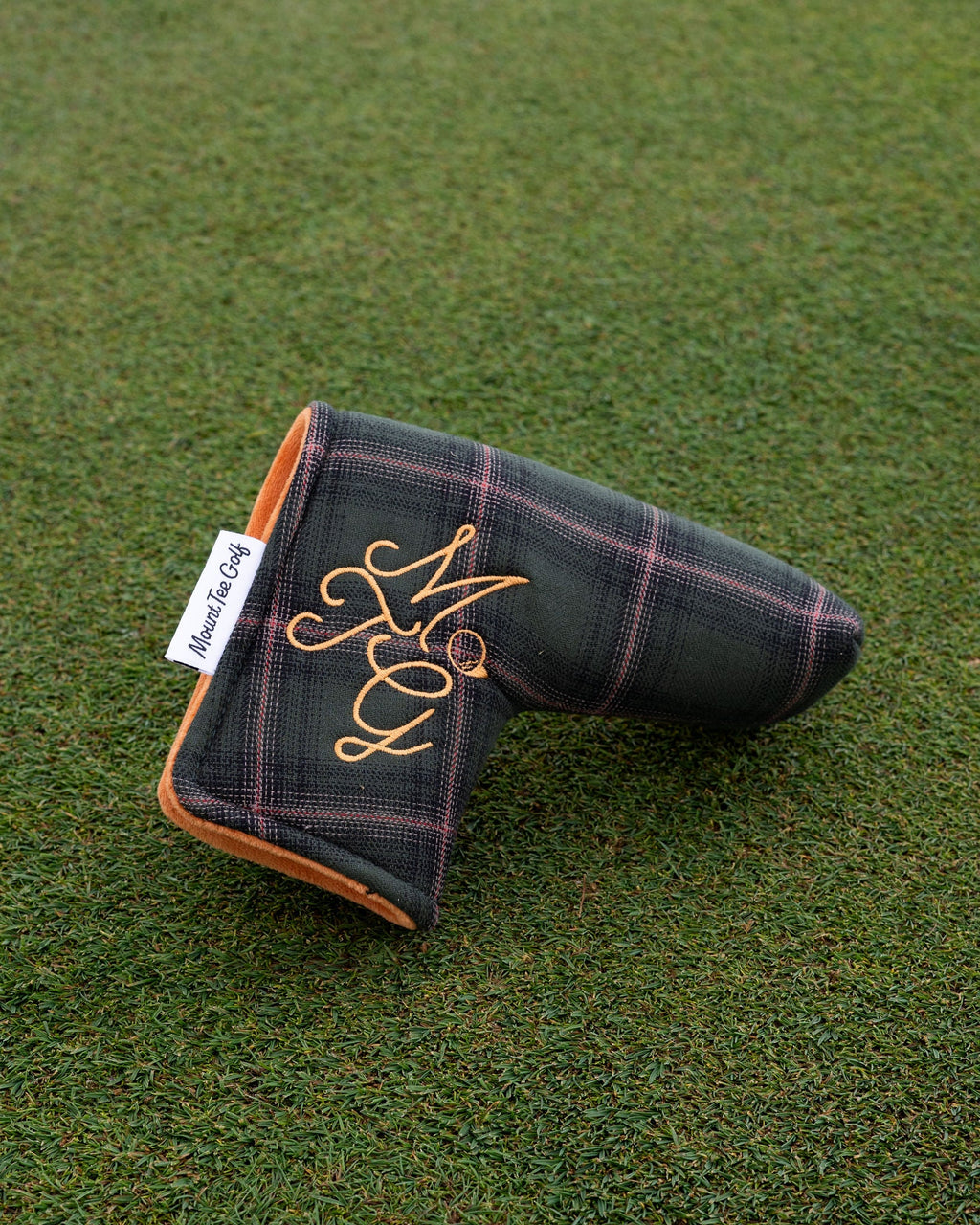 Putter Headcover - Green Tartan