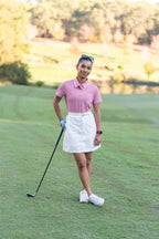 Pink Signature Polo Short Sleeve